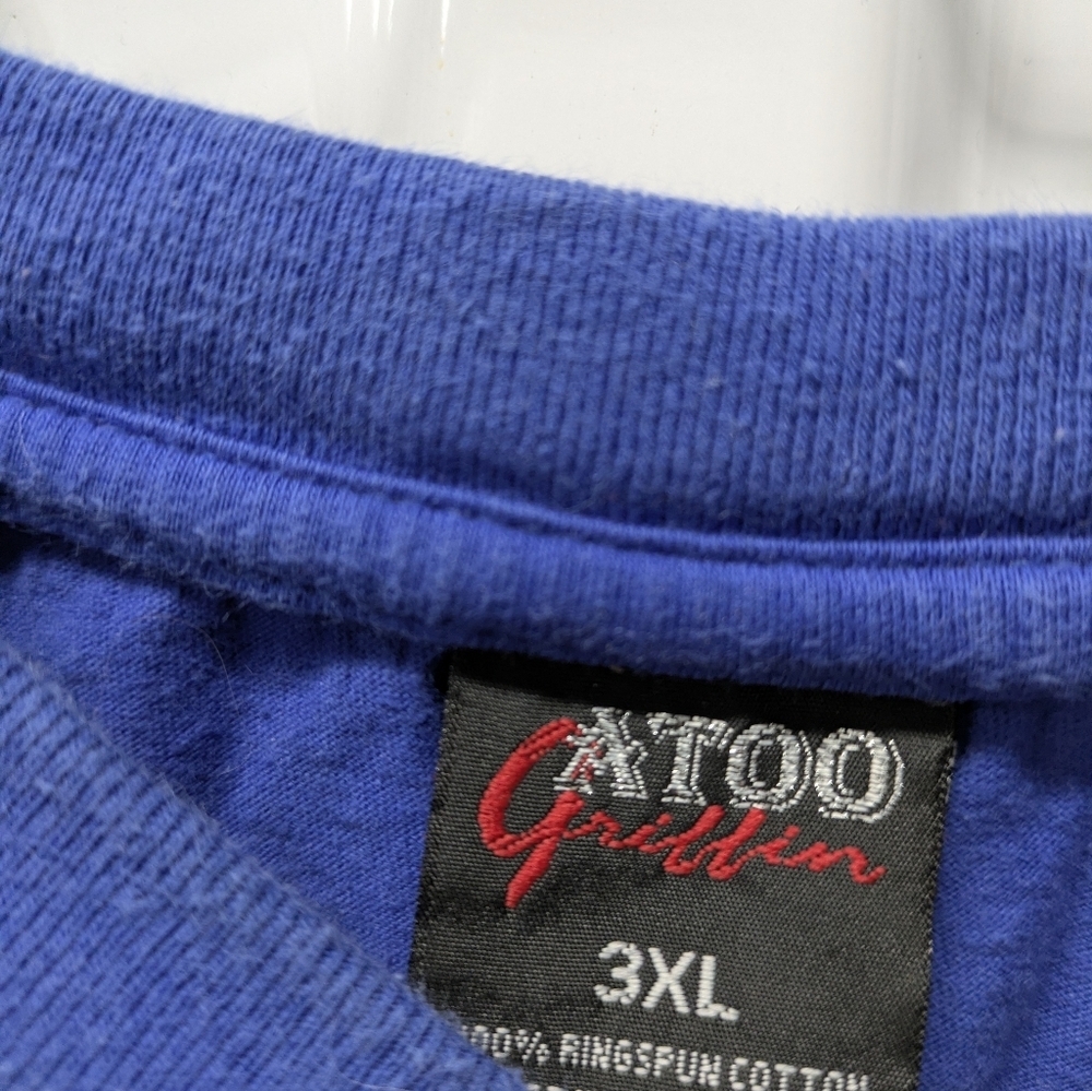 Cubs 2020 Blue Graphic Tee with Bold Design - Picture 4 of 5